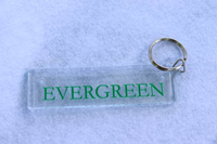 Evergreen Id Holder Keychain