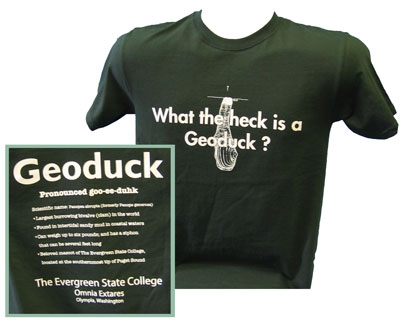 T-shirt Geoducks w/ Speedy
