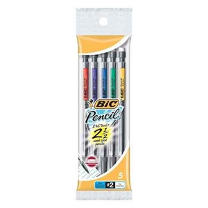 Bic Pencil .5Mm Grey 5Pk Pouch - main view