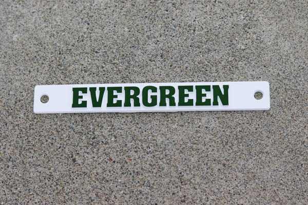 Evergreen License Plate Badge (SKU 1058837648)