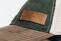 Hat Evergreen Offset Patch Mesh Back