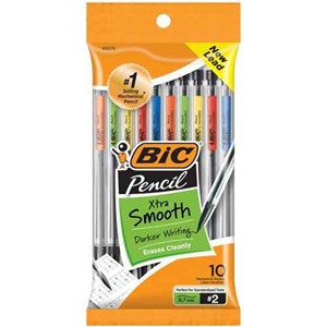 Bic Pencil .7Mm Blk 10Pk Pouch - main view