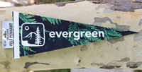 Pennant With Cedar Branches