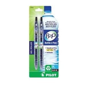 Bottle Gel Pen Rt .7Mm Blk 2Pk - main view