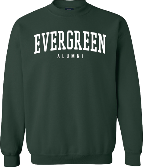 Evergreen Alumni Embroidered Crew (SKU 1087371738)