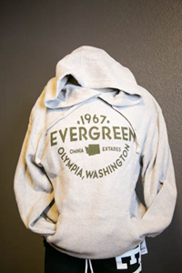 Hoodie Evergreen 1967 OlyWA