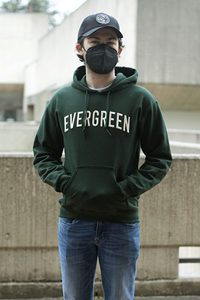 Hoodie Embroidered Evergreen
