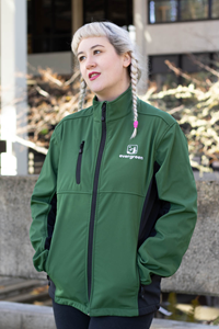 Jacket w/ Evergreen logo unisex cut