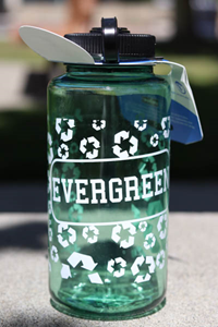 Water Bottle: Evergreen Recycles