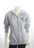 ZIP HOODIE WITH SANKOFA BIRD SCREENED